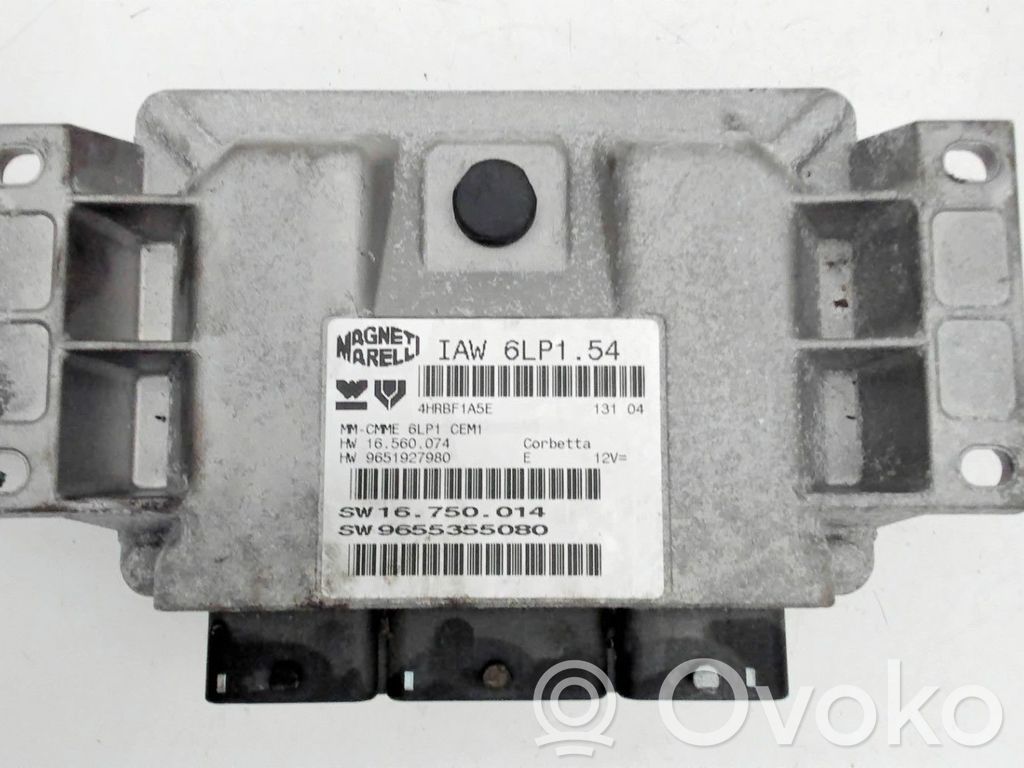 Peugeot 407 Engine control unit/module 