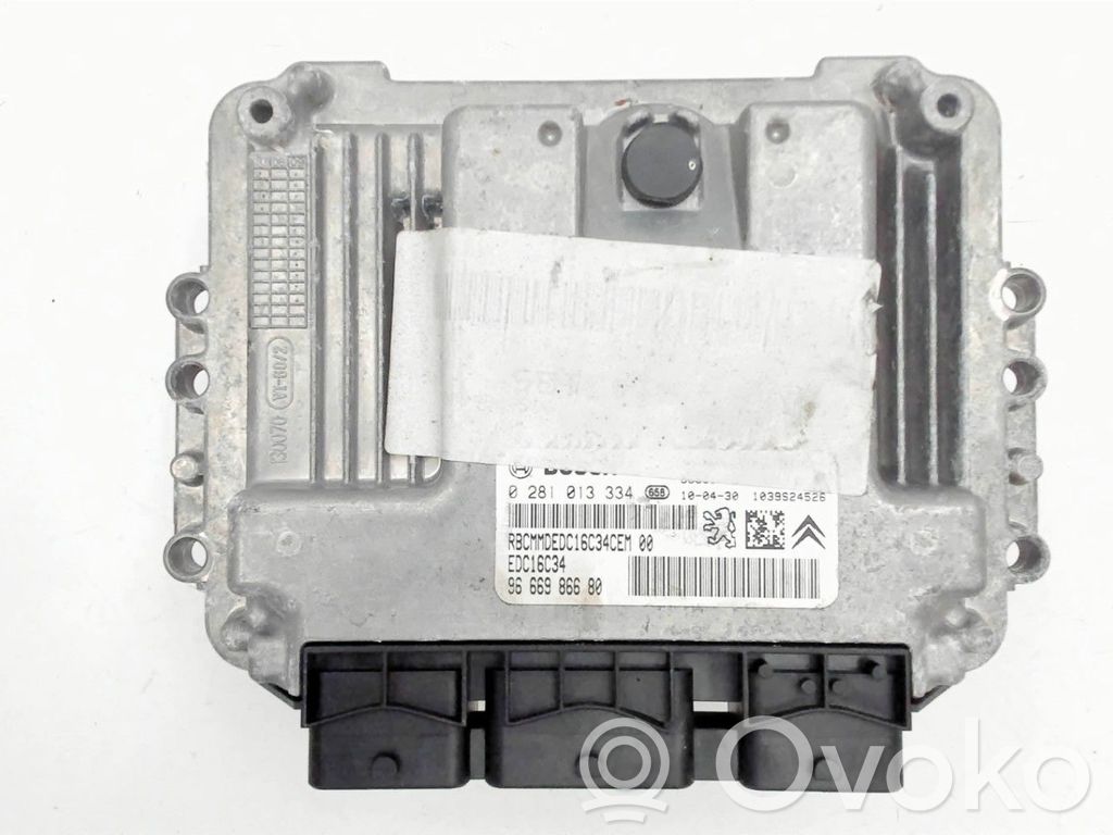 Engine control unit/module   1610170180,9666986680
