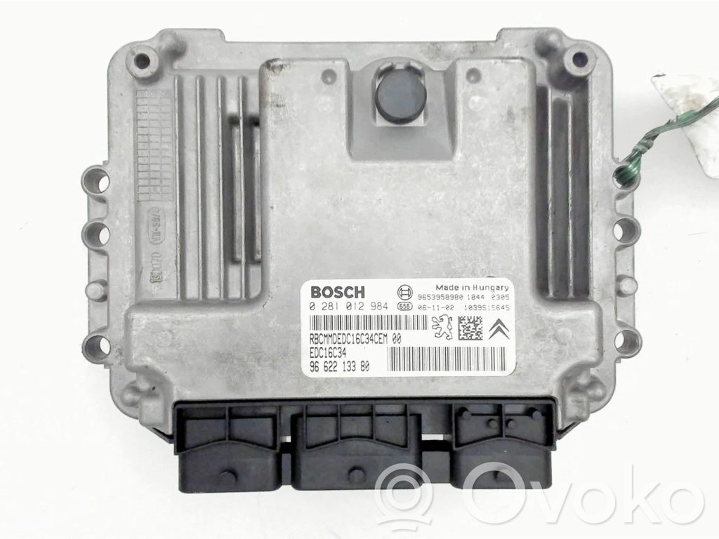 Peugeot 407 Engine control unit/module 