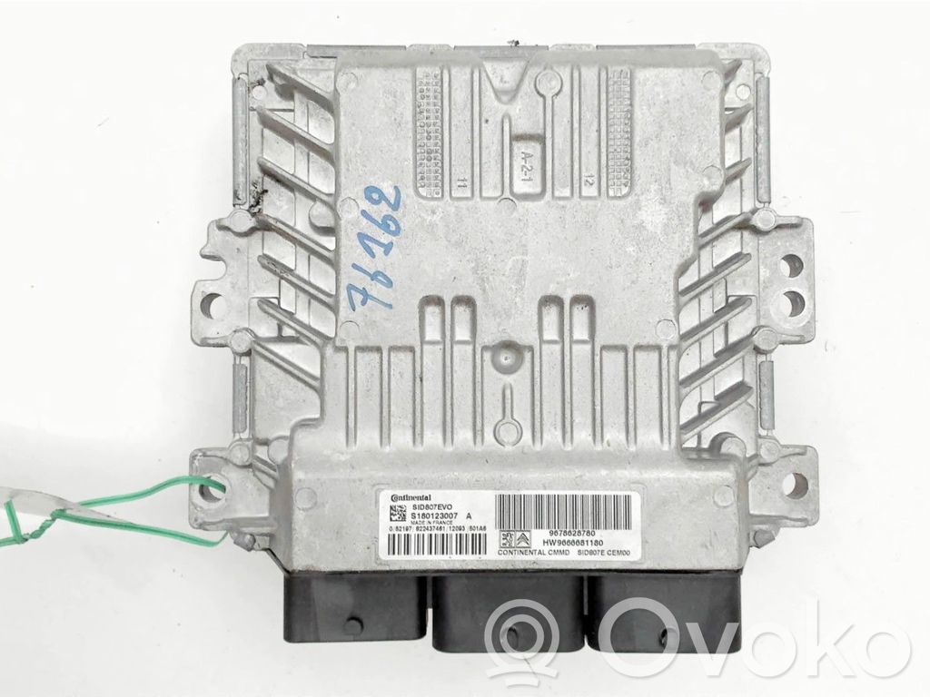 Engine control unit/module   1606958380,9678628780