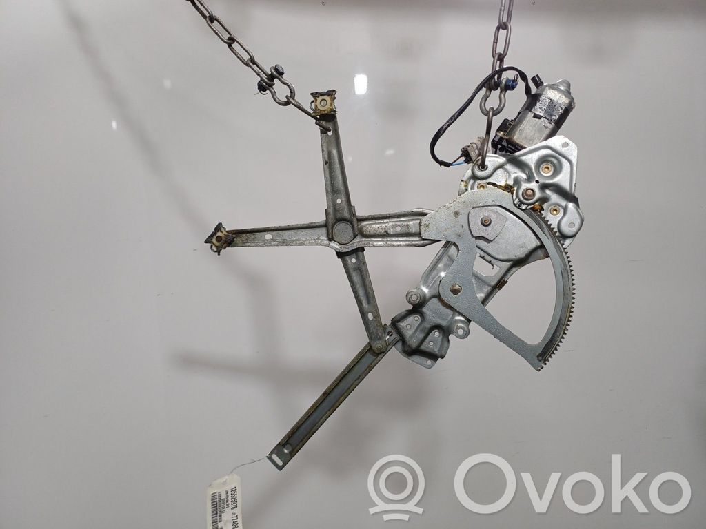 Front door window regulator with motor