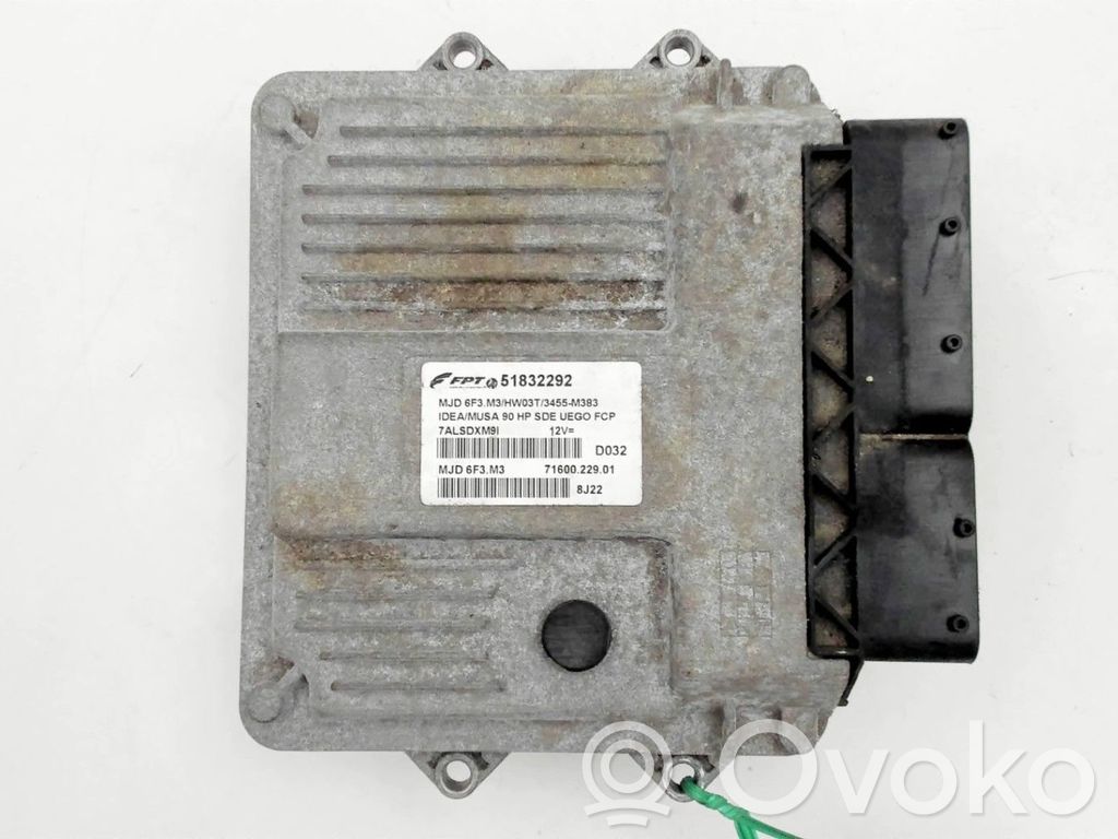 Lancia Musa Engine control unit/module 