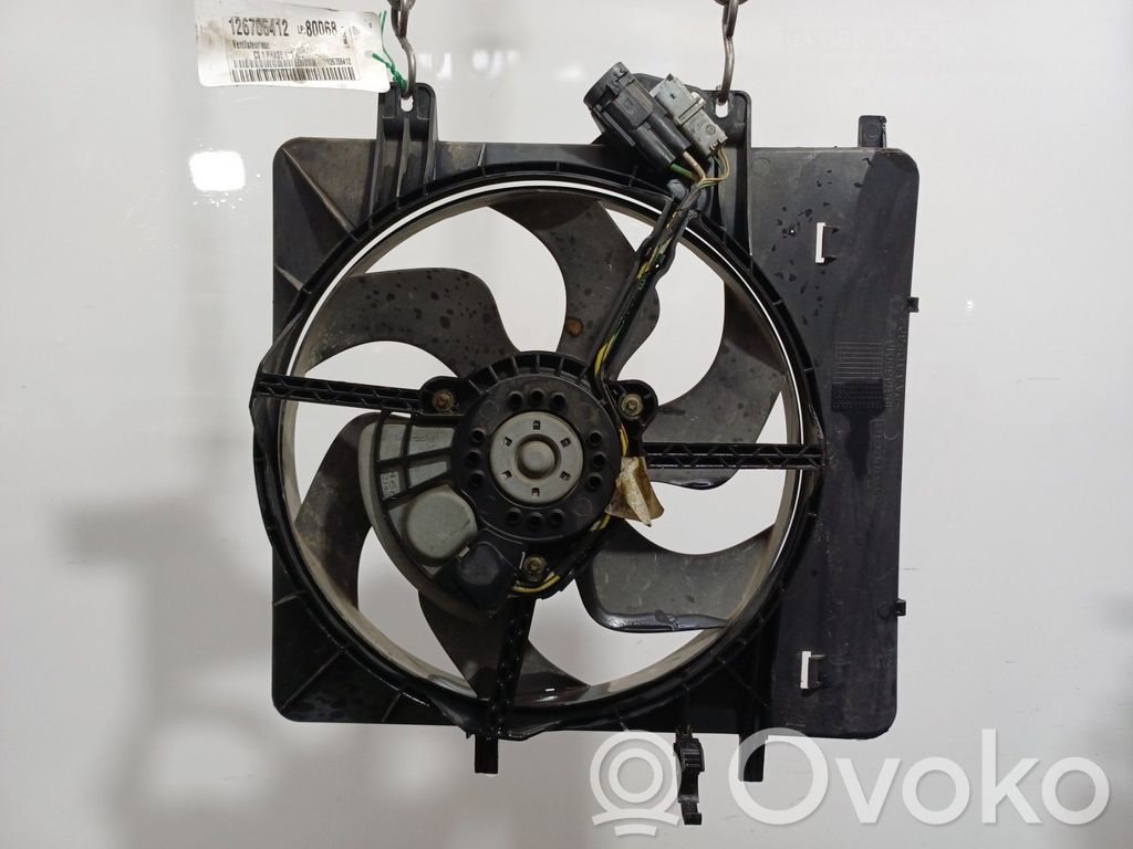 Citroen C3 Electric radiator cooling fan 