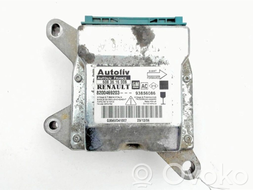 Airbag control unit/module   7701071459,8200469203