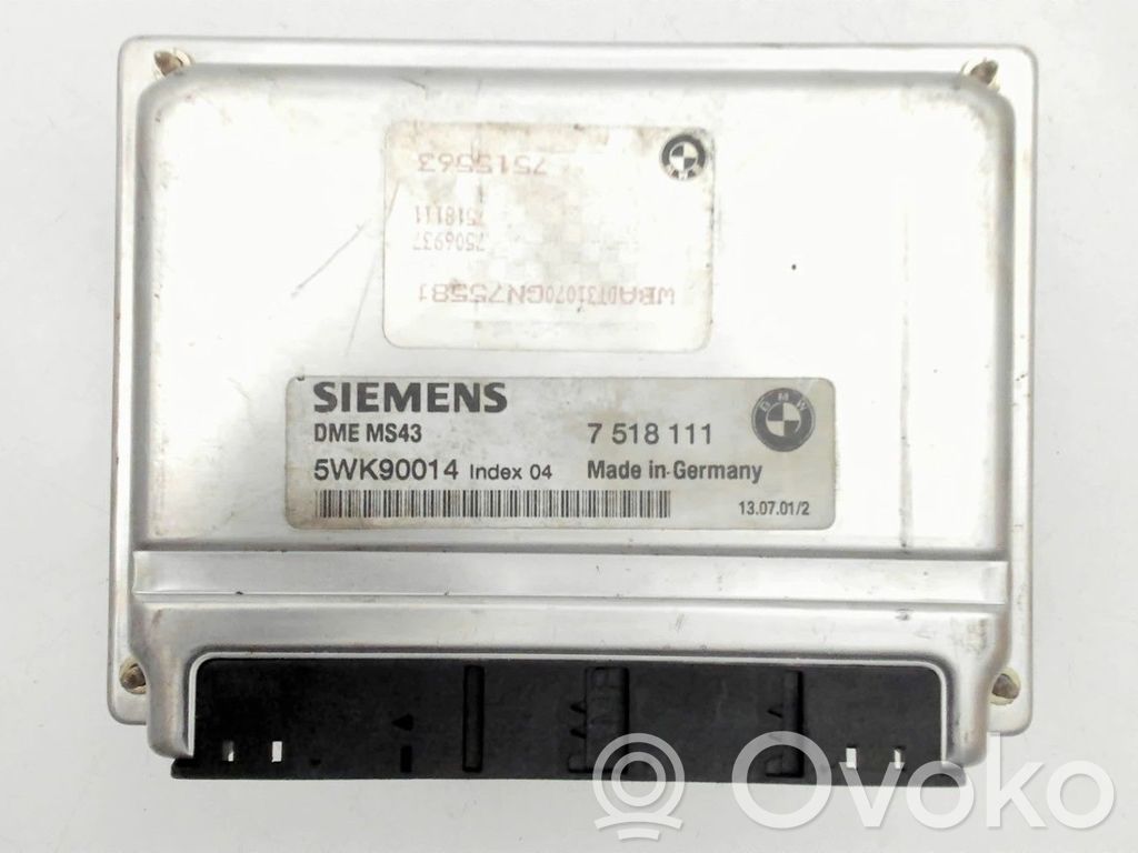 Unidad de control/módulo del motor   7518111
