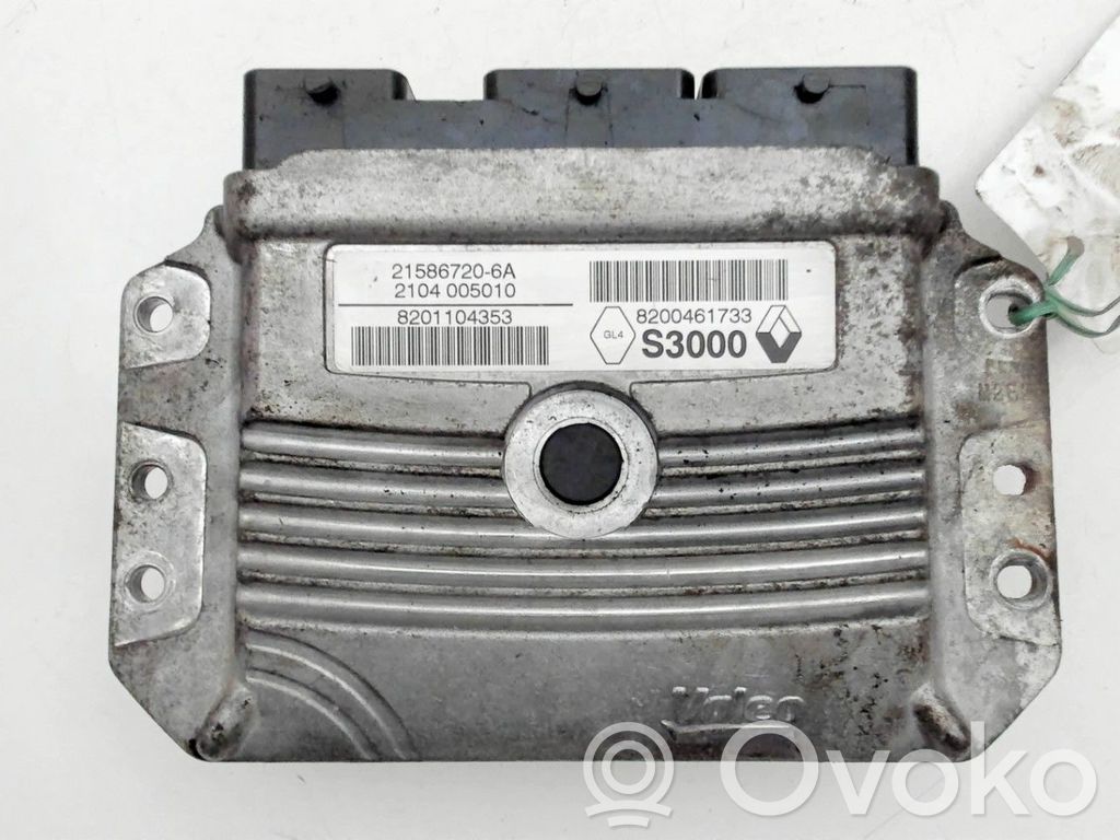 Renault Modus Unidad de control/módulo del motor 