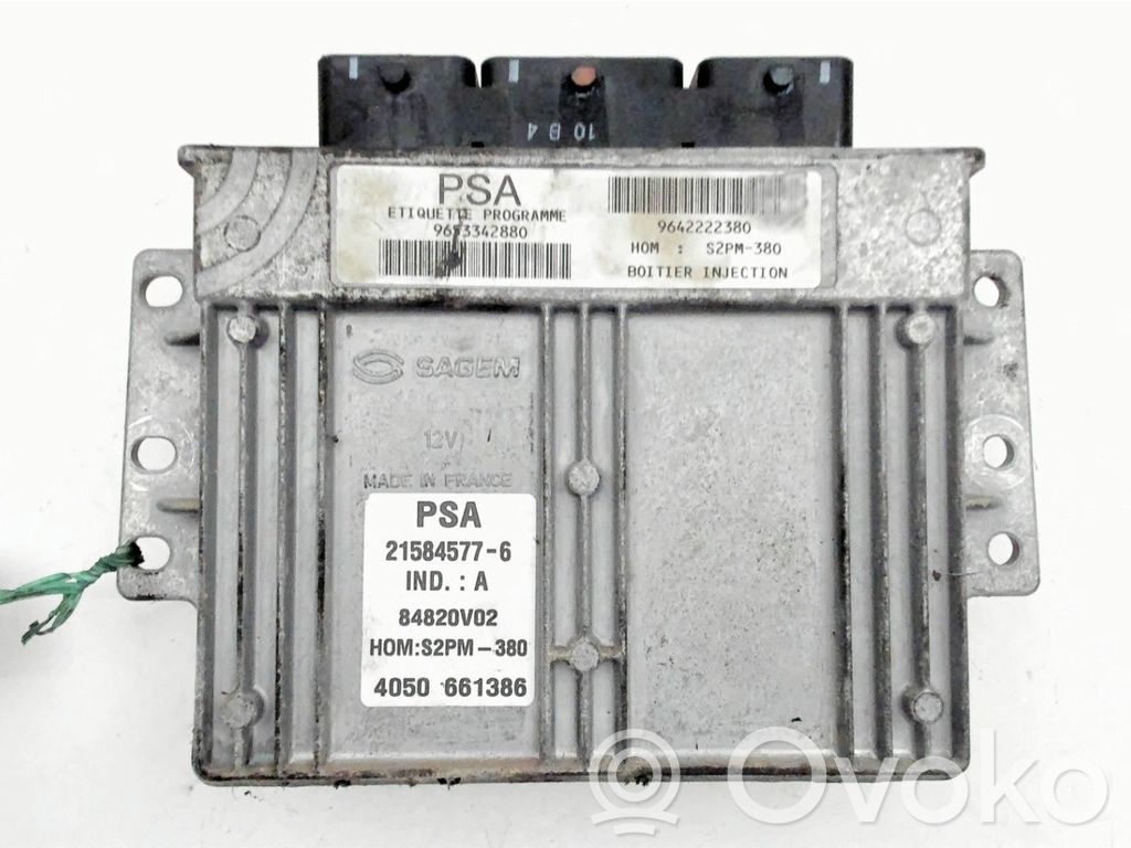 Unidad de control/módulo del motor   00001940R7,9642222380