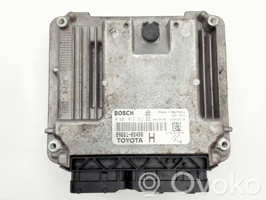 Toyota Yaris Unidad de control/módulo del motor