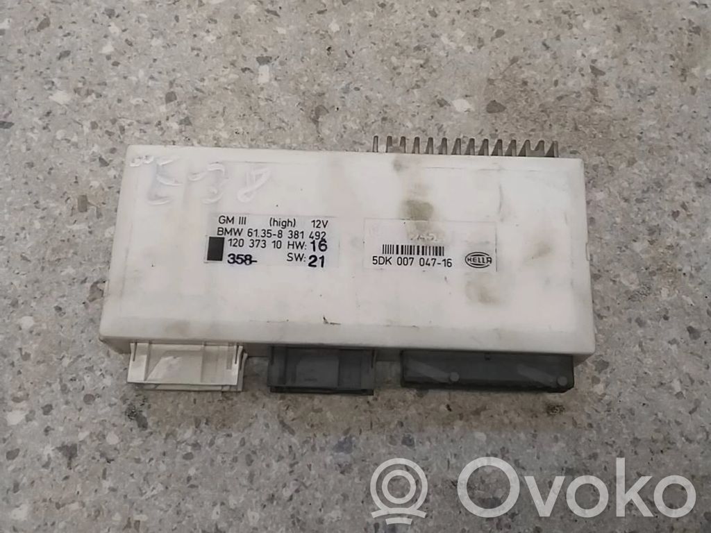 Module confort   61358381492,5DK00704716,12037310
