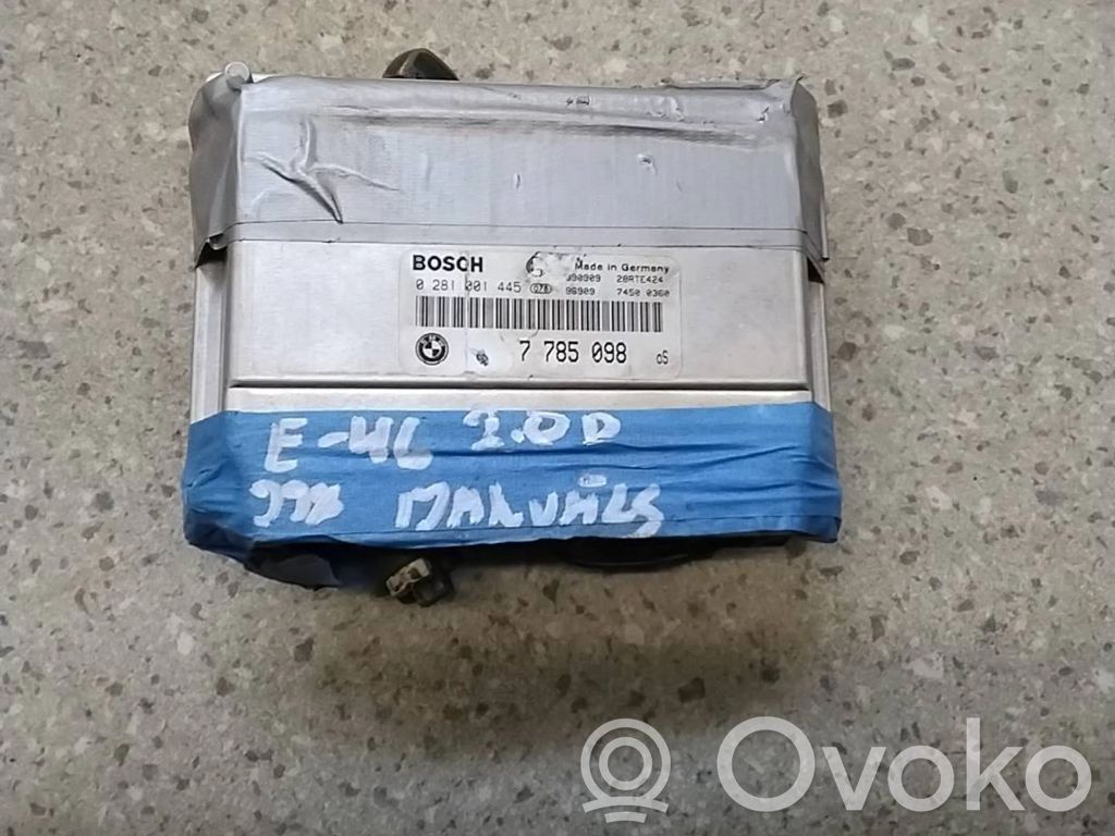 BMW 3 E46 Engine control unit/module 