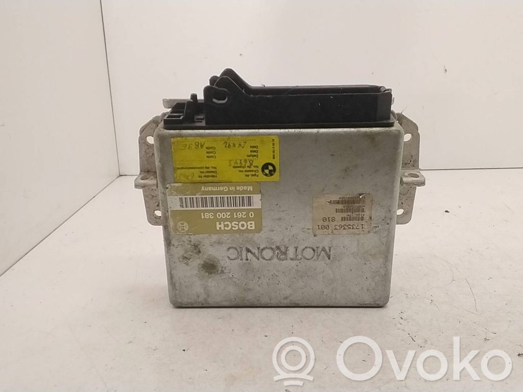 BMW 3 E30 Engine control unit/module 