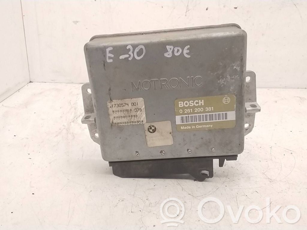 BMW 3 E30 Engine control unit/module 