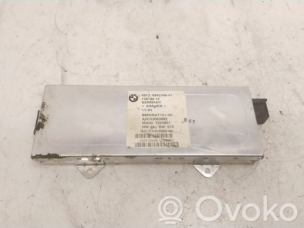 BMW 7 E65 E66 Antenos valdymo blokas 