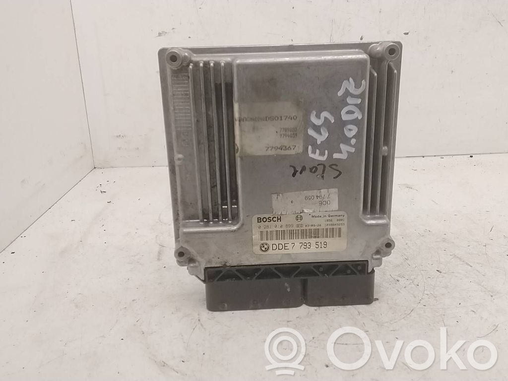 BMW 7 E65 E66 Engine control unit/module 