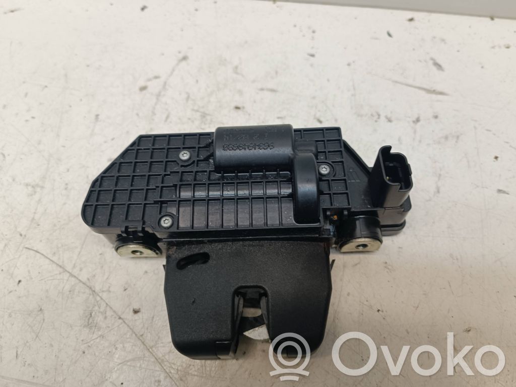 Peugeot 3008 I Tailgate/trunk/boot lock/catch/latch 