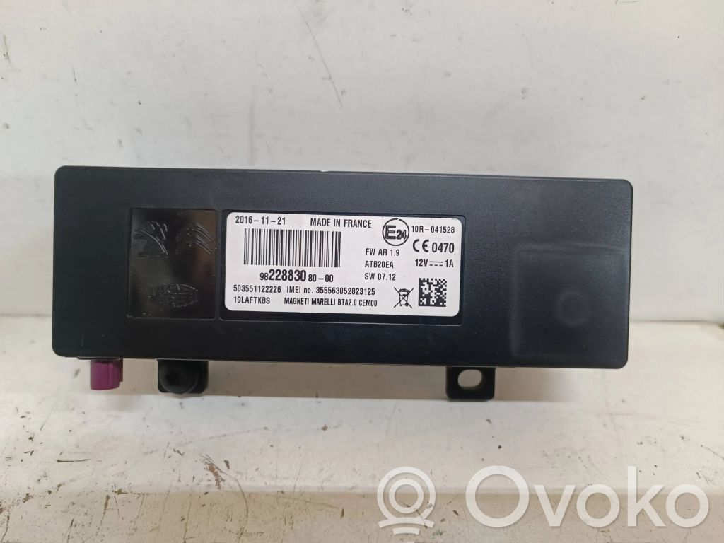 Citroen C4 Grand Picasso Moduł sterowania SOS 