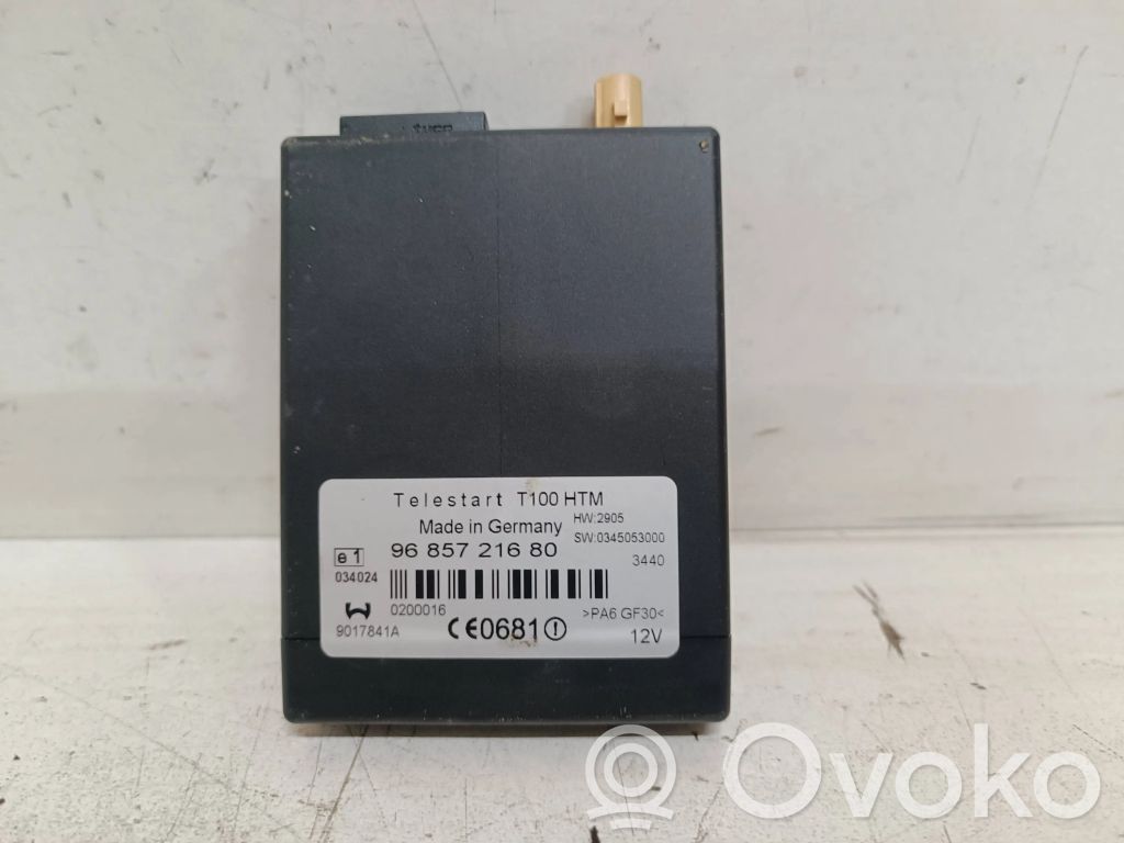 Citroen C5 Other control units/modules 