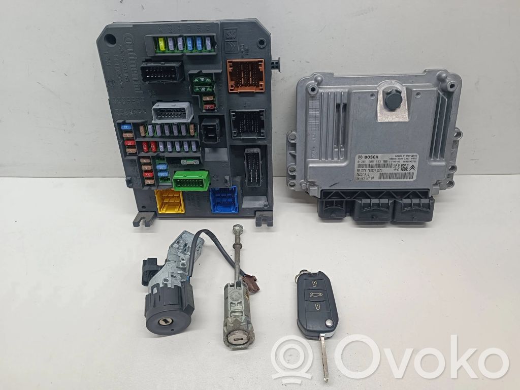 Peugeot 508 Engine ECU kit and lock set 