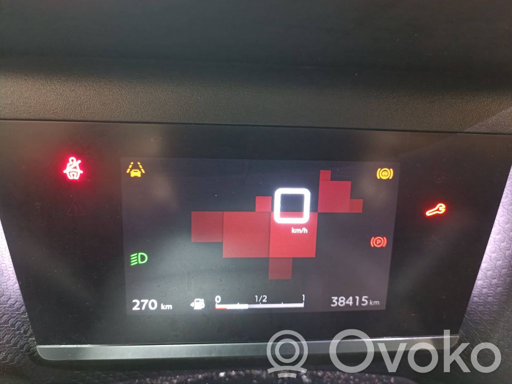 Citroen C4 III e-C4 Tachimetro (quadro strumenti) 