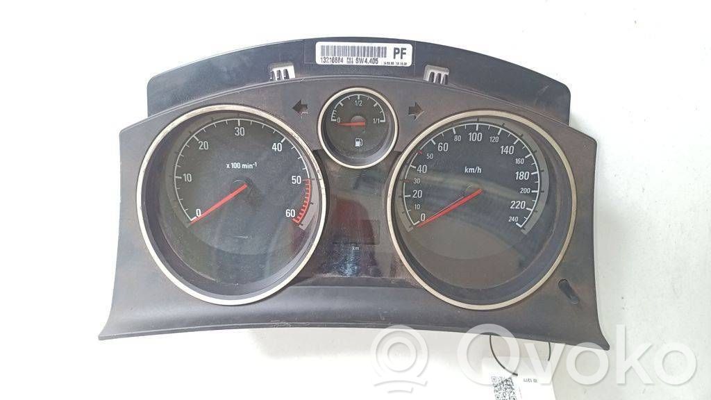 Opel Astra H Geschwindigkeitsmesser Cockpit 