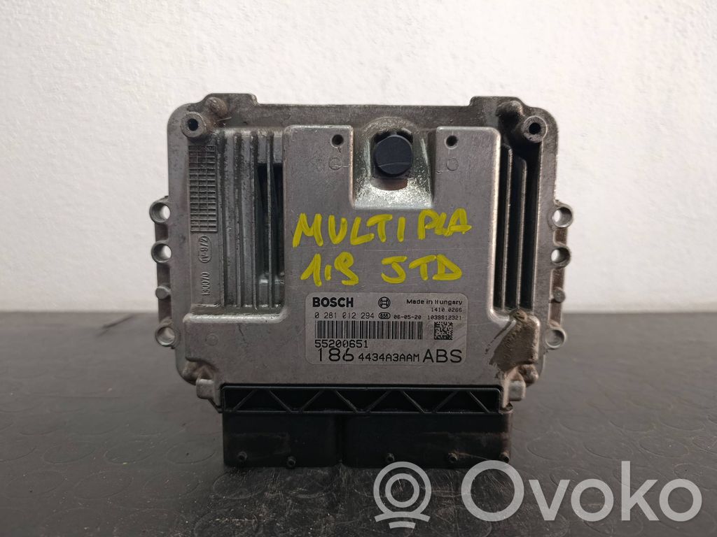 Engine control unit/module   55200651,4434A3AAM,0281012294