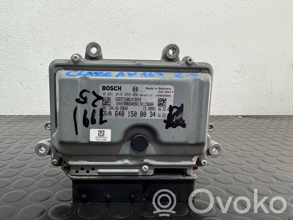 Mercedes-Benz A W169 Sterownik / Moduł ECU 