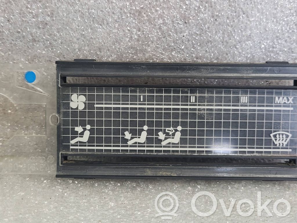 Audi 100 200 5000 C3 Console centrale, commande chauffage/clim 
