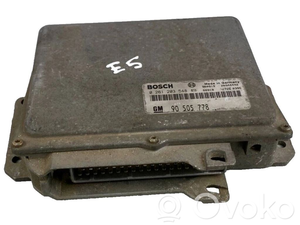 Opel Astra J Engine control unit/module 