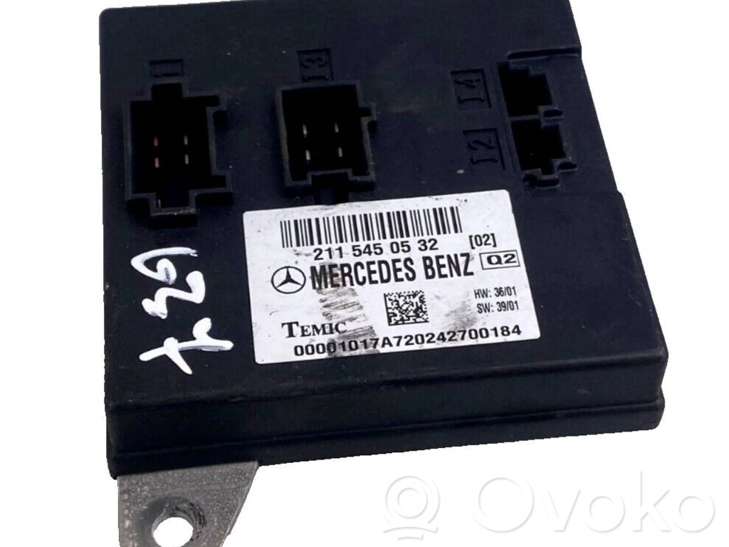 Mercedes-Benz E W211 Comfort/convenience module 