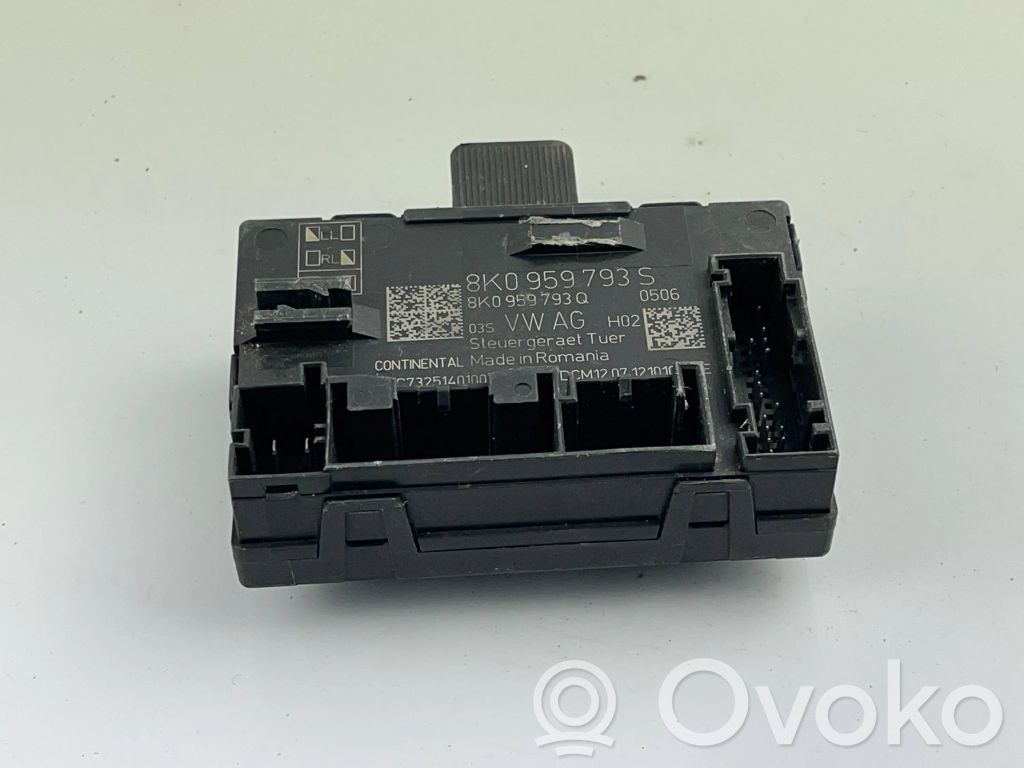Audi A4 S4 B8 8K Door control unit/module 