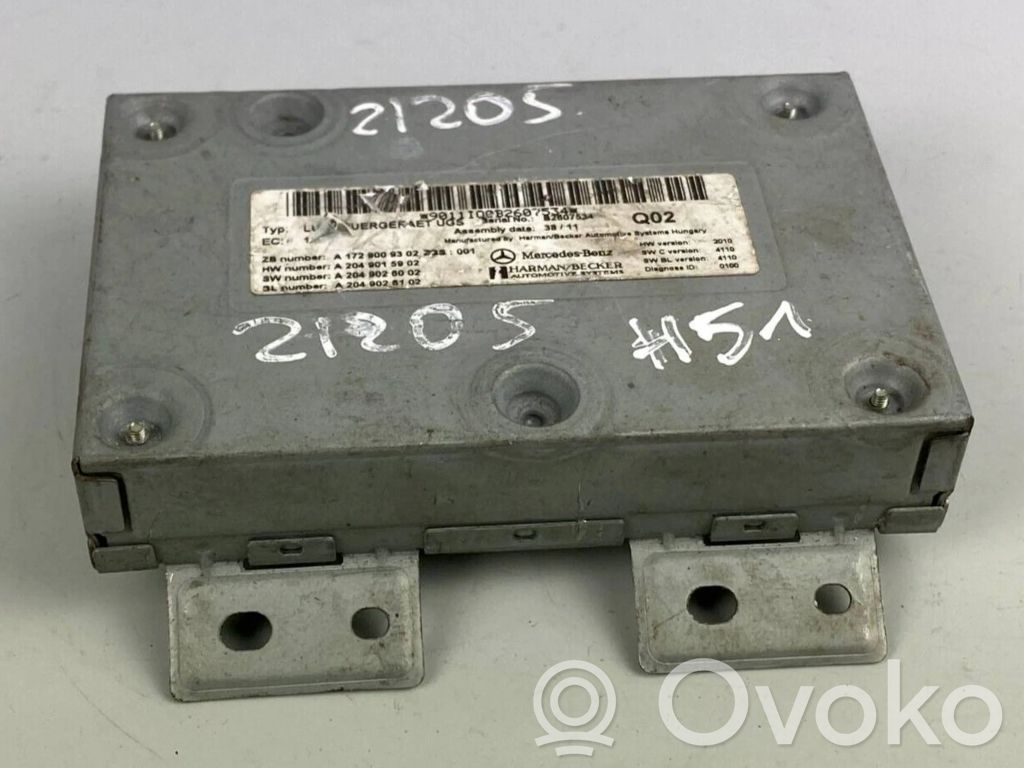 Mercedes-Benz E C207 W207 Other control units/modules 