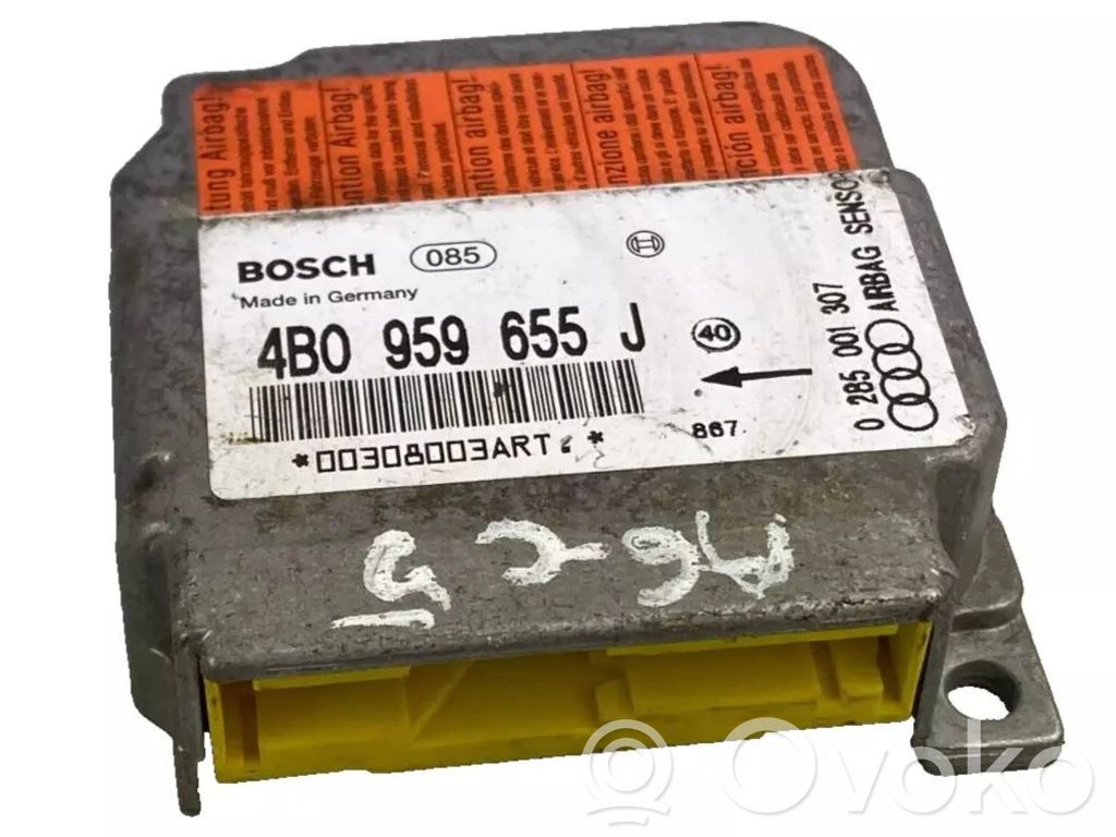 Audi A6 S6 C5 4B Sterownik / Moduł Airbag 
