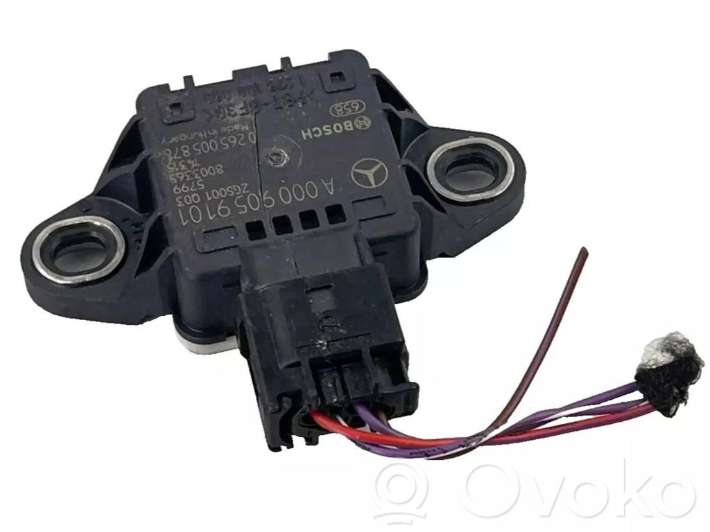 Mercedes-Benz E W212 Sensor ESP de aceleración de frecuencia del intermitente 