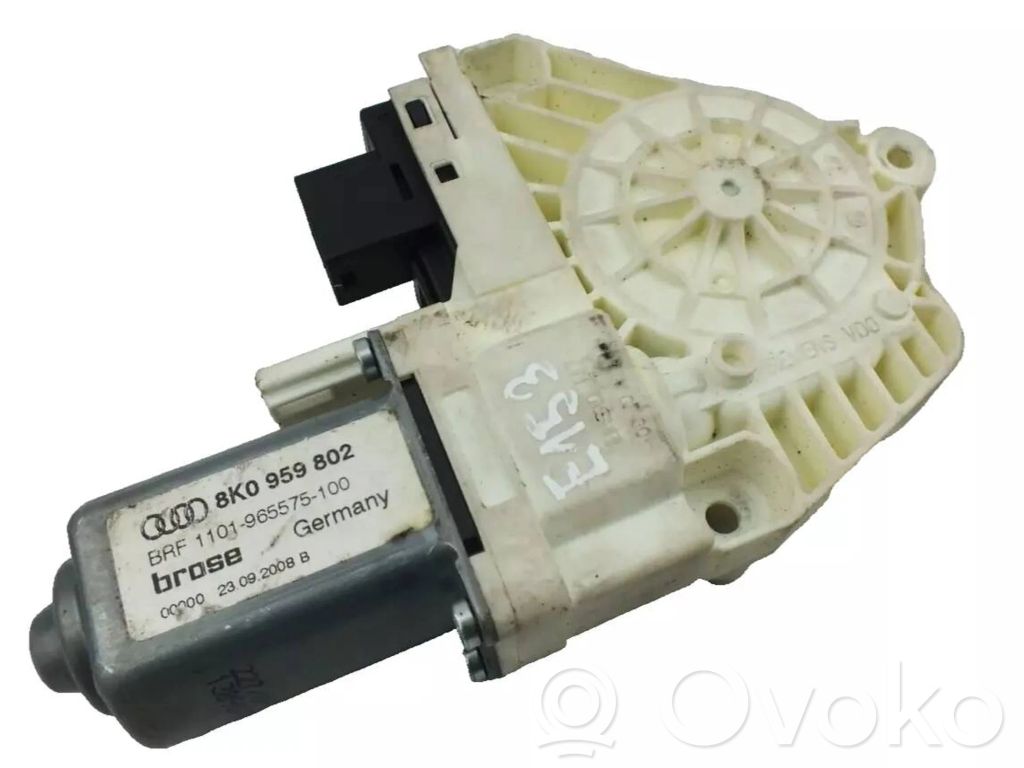 Audi A5 Sportback 8TA Silnik regulatora szyby drzwi przednich 