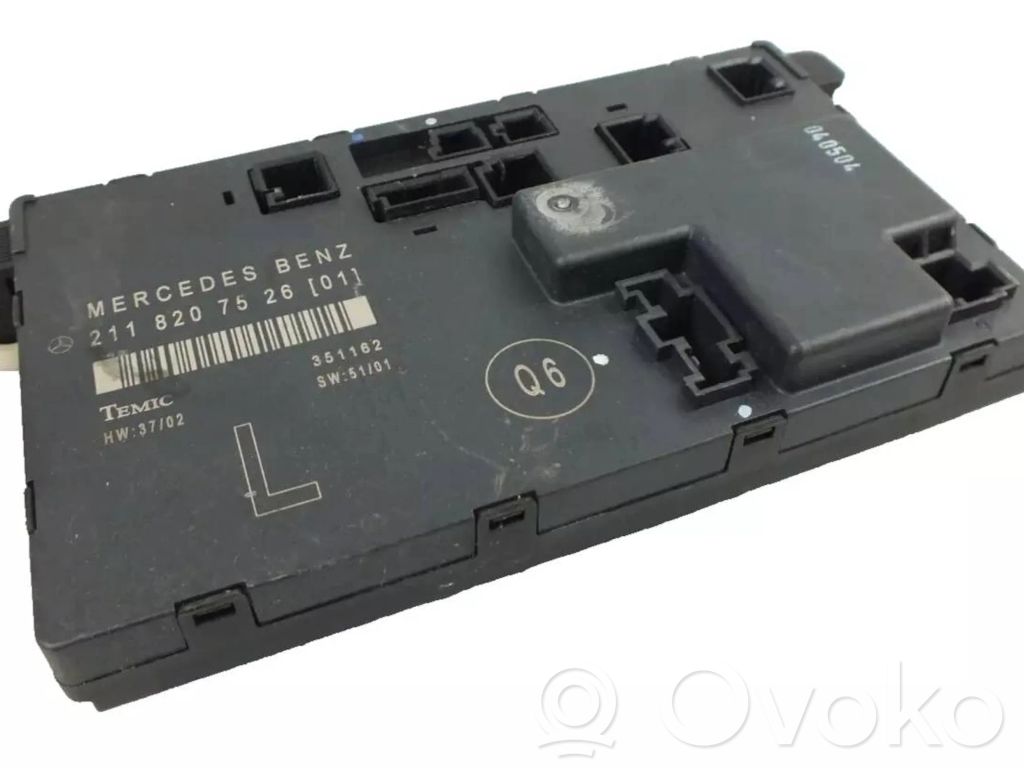 Mercedes-Benz E W211 Door control unit/module 