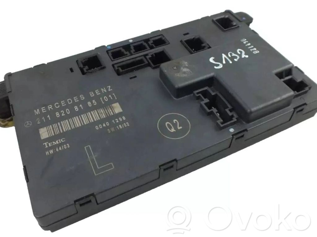 Mercedes-Benz E W211 Door control unit/module 
