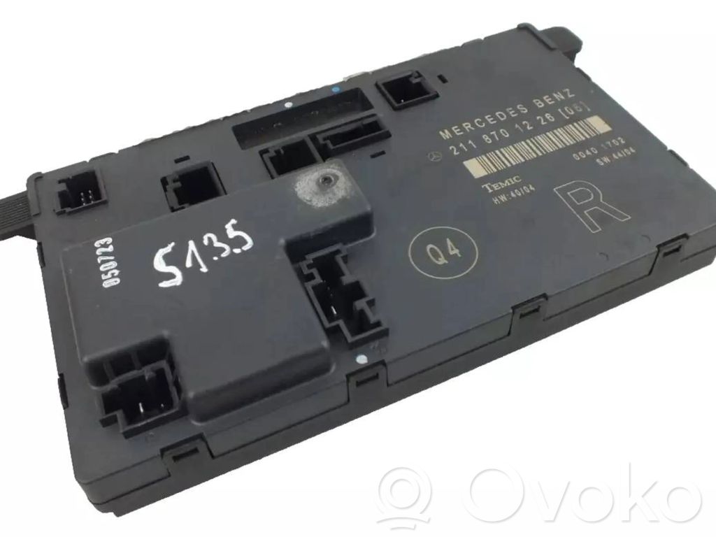 Mercedes-Benz E W211 Door control unit/module 