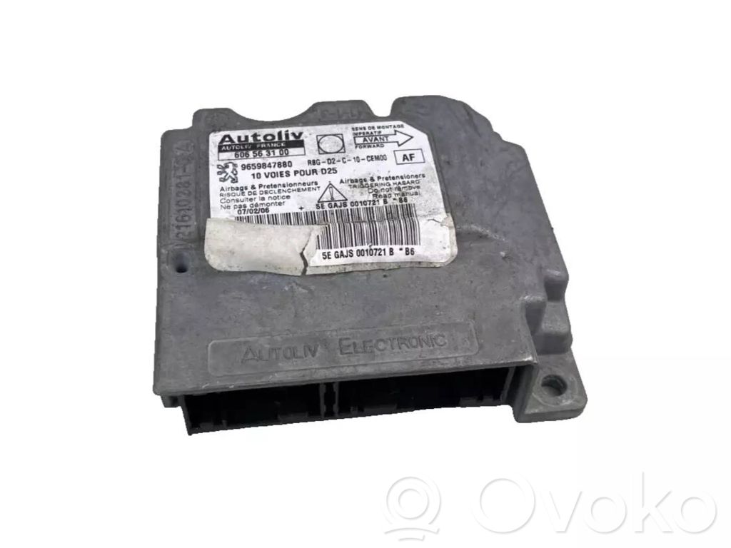 Peugeot 407 Airbag control unit/module 