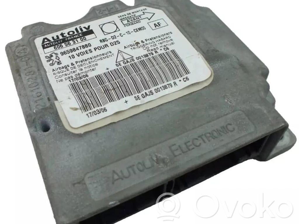 Peugeot 407 Airbag control unit/module 