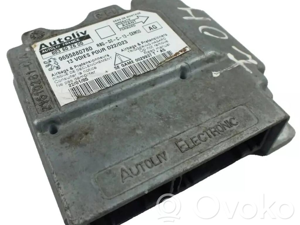 Peugeot 407 Airbag control unit/module 