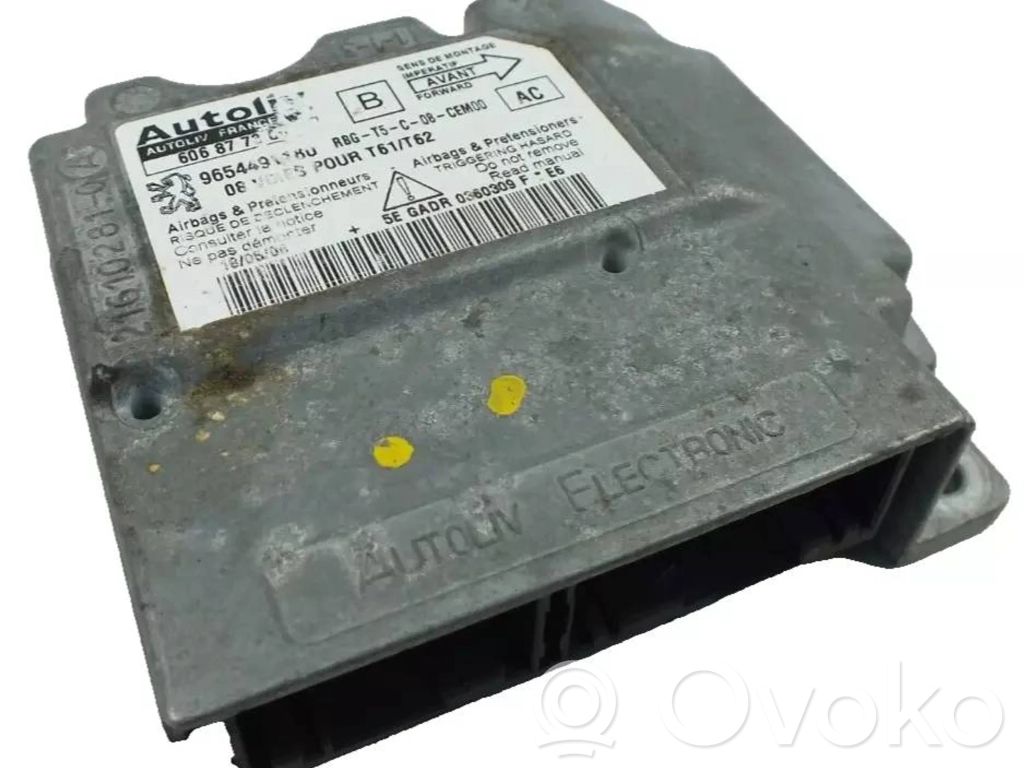Peugeot 307 Airbag control unit/module 