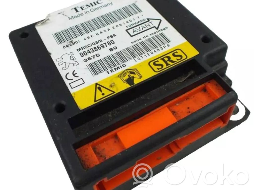 Peugeot 607 Airbag control unit/module 