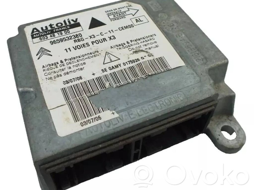 Citroen C5 Airbag control unit/module 