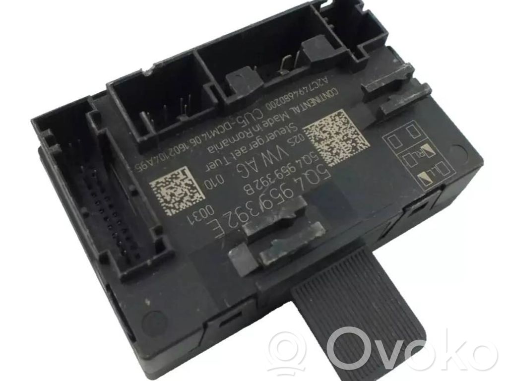 Skoda Superb B8 (3V) Unité de commande module de porte 