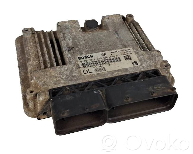 Opel Vectra C Engine control unit/module 