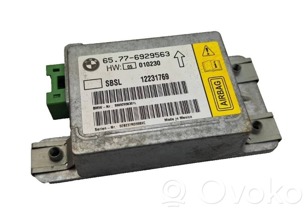 BMW 7 E65 E66 Airbagsensor Crashsensor Drucksensor 