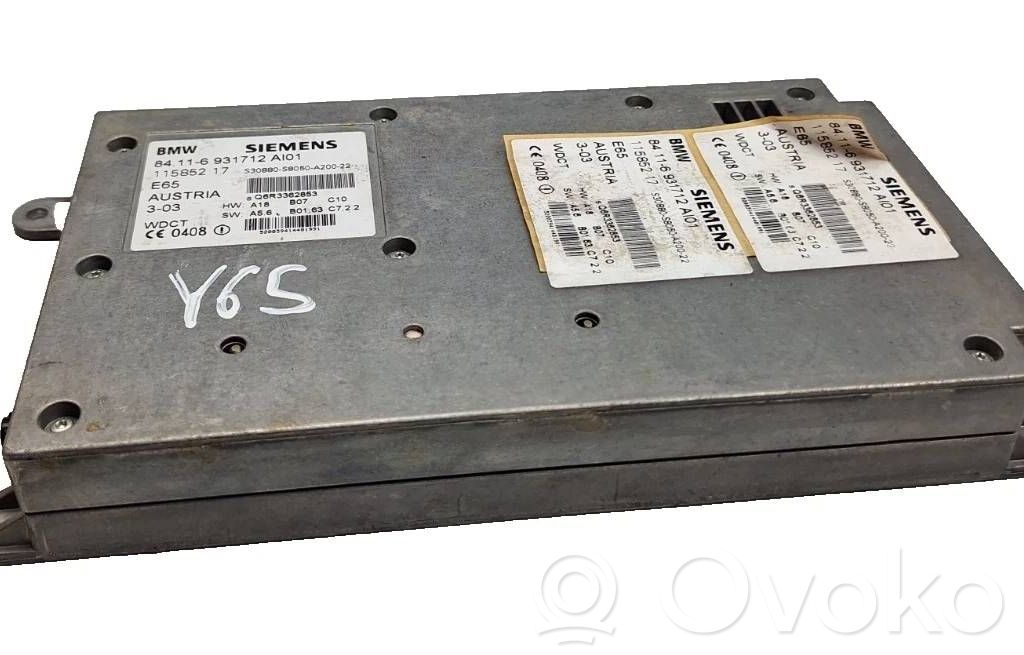 BMW 7 E65 E66 Phone control unit/module 