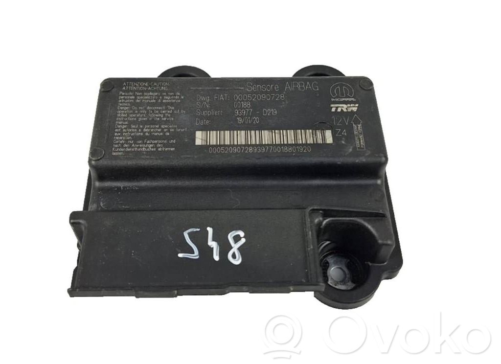 Fiat Tipo Airbag control unit/module 