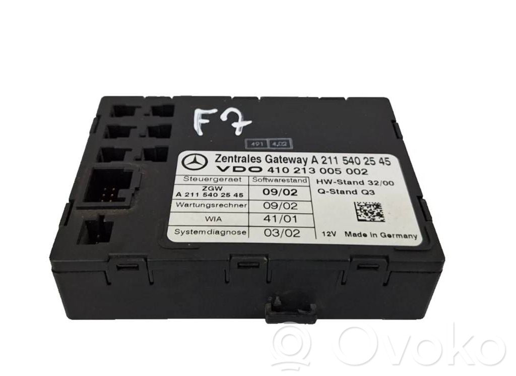 Mercedes-Benz E W211 Gateway control module 