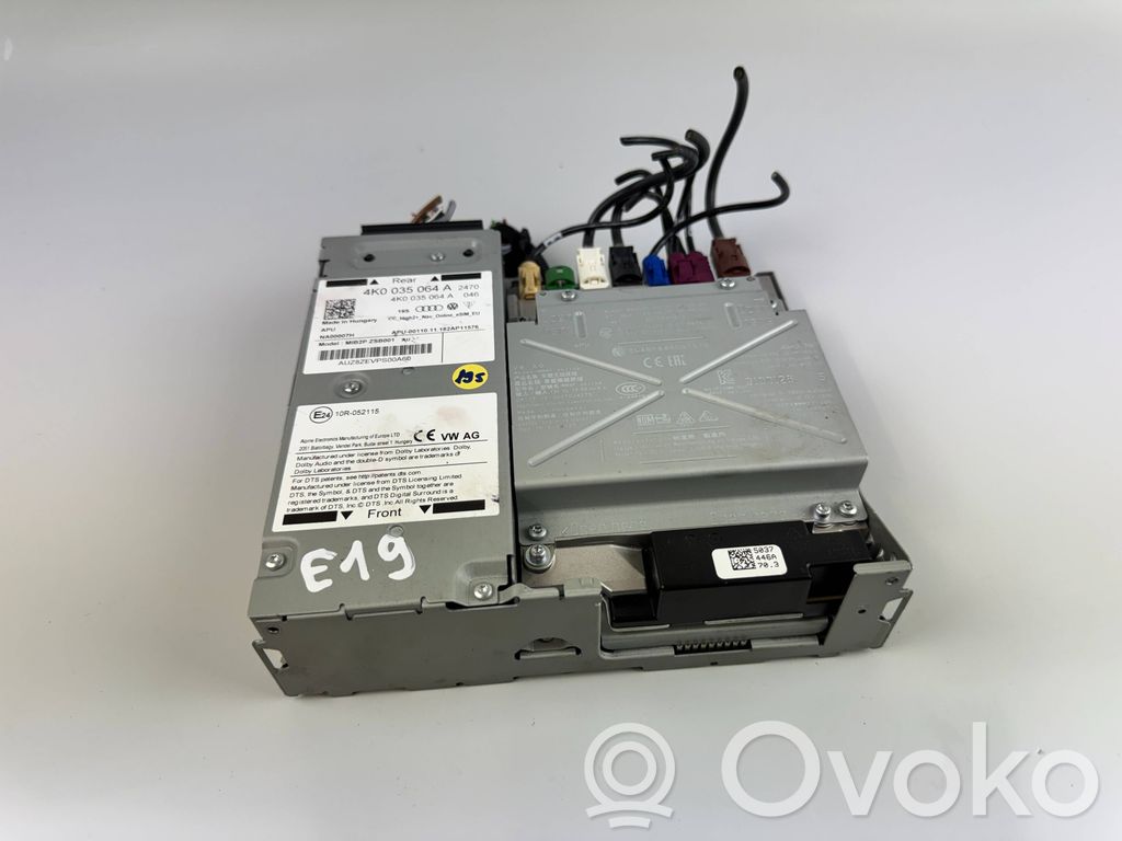 Audi A6 S6 C8 4K GPS navigation control unit/module 